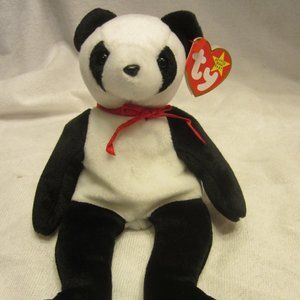 1997 TY BEANIE BABY FOTUNE, PANDA, W/TAGS, RETIRED